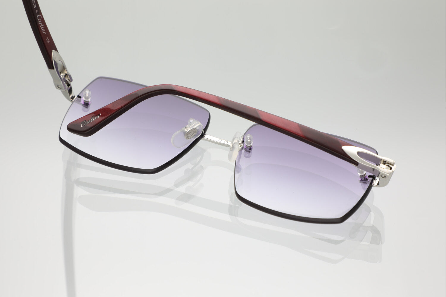 'IBIZA' WHITE BURGUNDY ACETATE