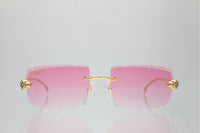 'LARISSA' GOLD 3D PANTHERE HEAD