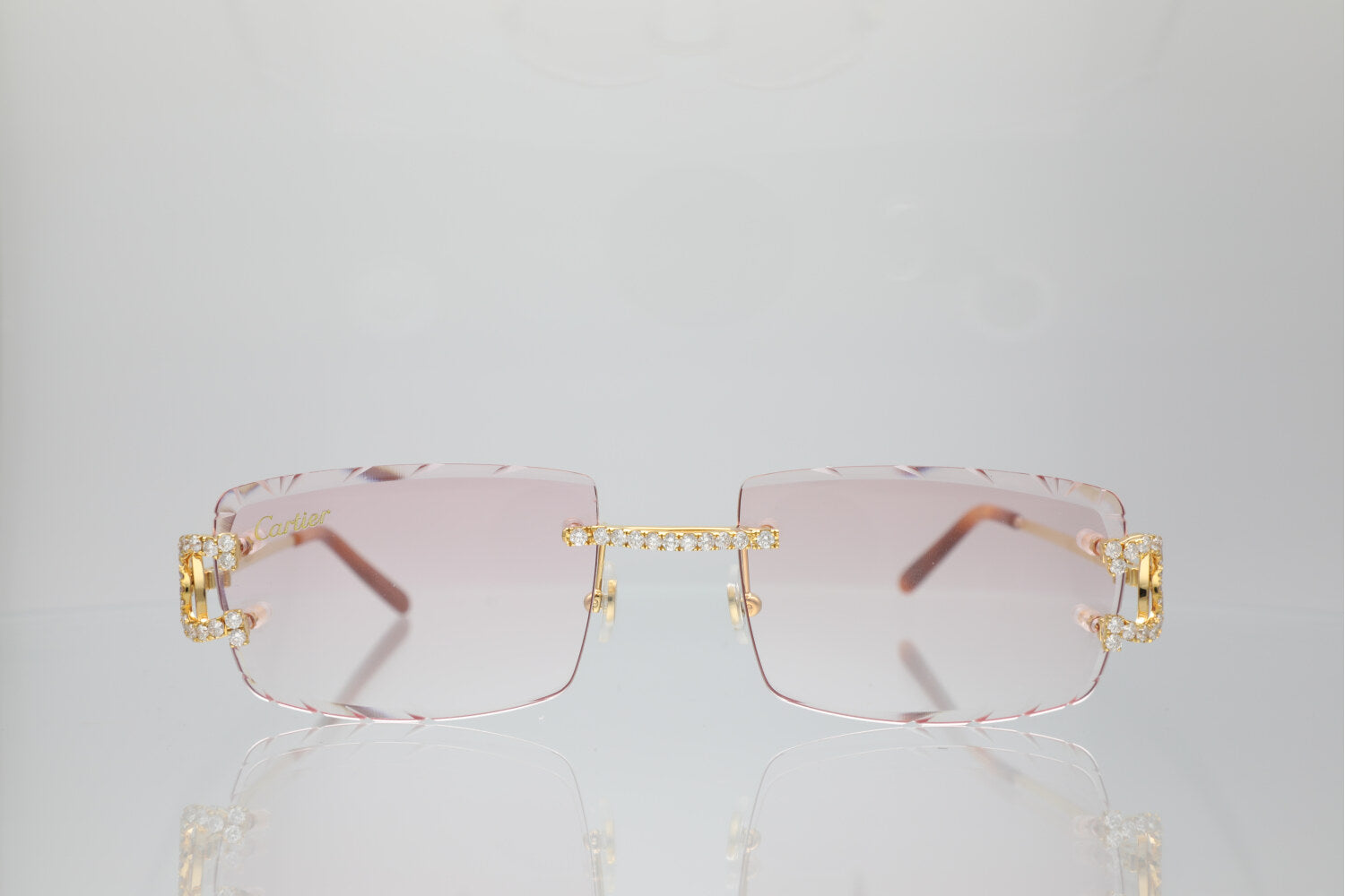 'LARISSA' GOLD C-FRAME