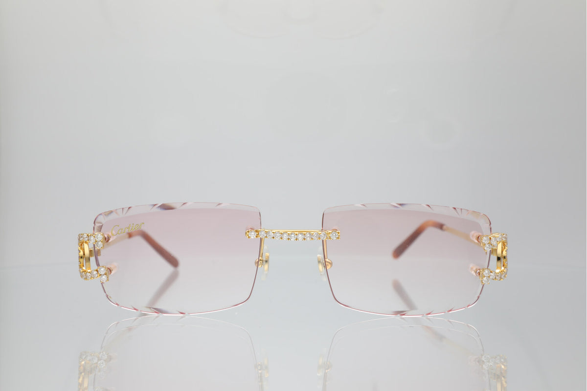 'LARISSA' GOLD C-FRAME