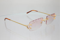 'LARISSA' GOLD C-FRAME