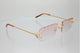 'LARISSA' GOLD C-FRAME