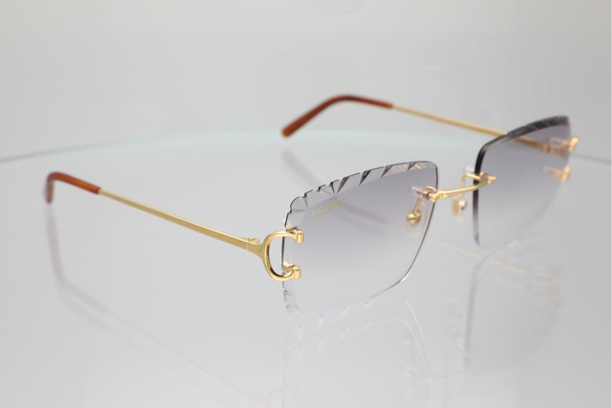 'MYKONOS' GOLD C-FRAME
