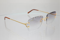 'MYKONOS' GOLD C-FRAME