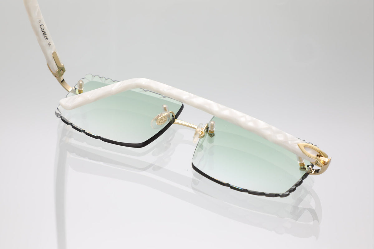 ‘LARISSA’ GOLD WHITE ACETATE