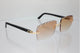 'MYKONOS' GOLD BLACK ACETATE