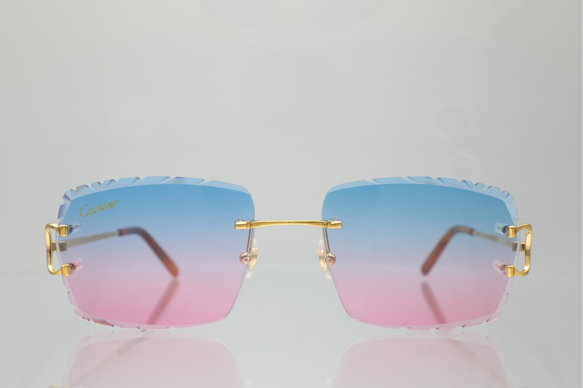 'MYKONOS' GOLD C-FRAMES