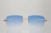 'MYKONOS' GOLD WHITE ACETATE