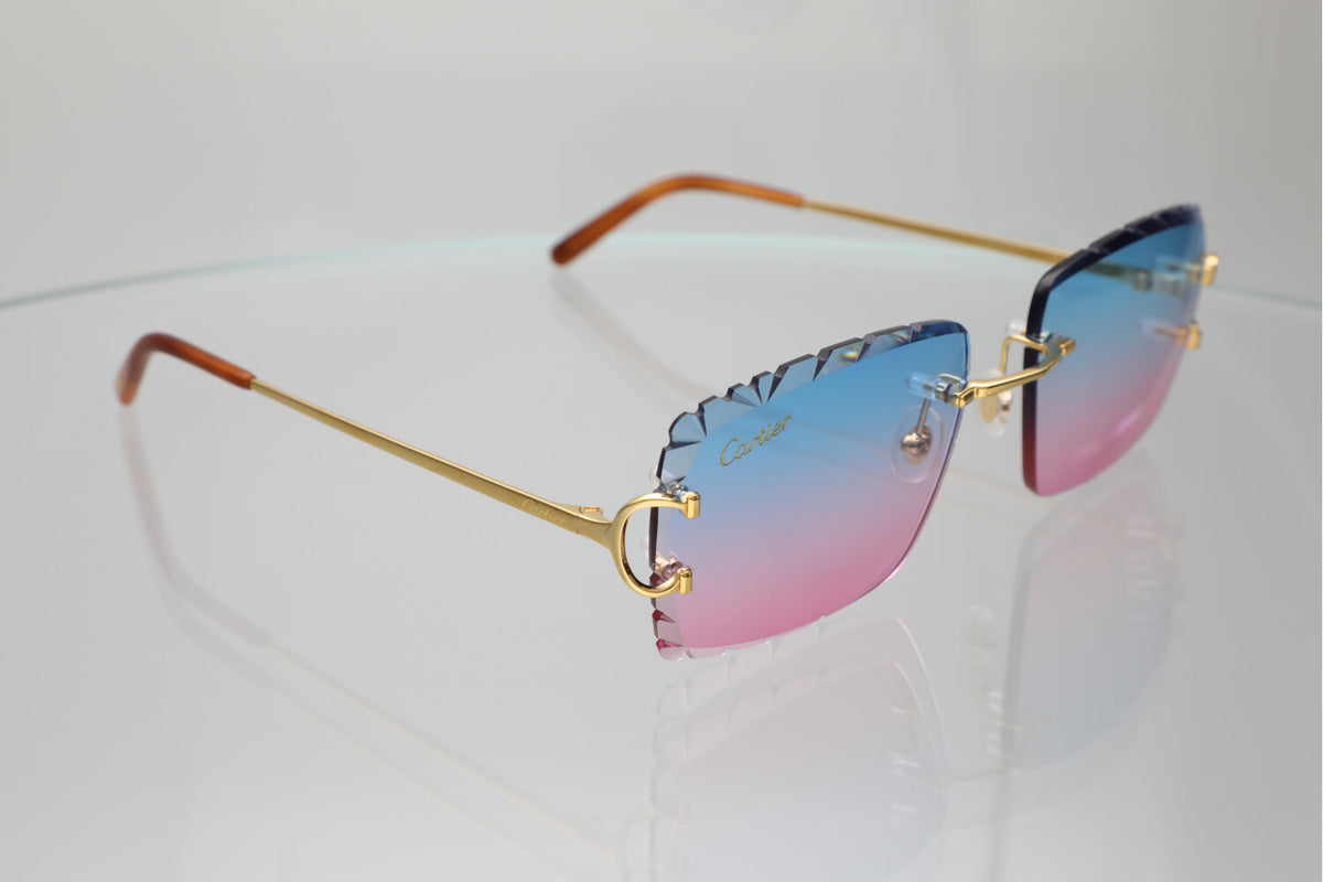 'MYKONOS' GOLD C-FRAMES