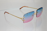 'MYKONOS' GOLD C-FRAMES