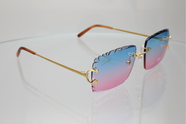 'MYKONOS' GOLD C-FRAMES