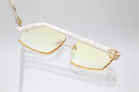 ‘MYKONOS’ GOLD WHITE ACETATE