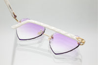 ‘HEART’ GOLD WHITE ACETATE