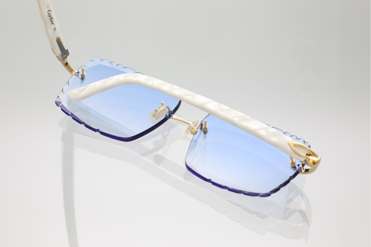 'MYKONOS' GOLD WHITE ACETATE