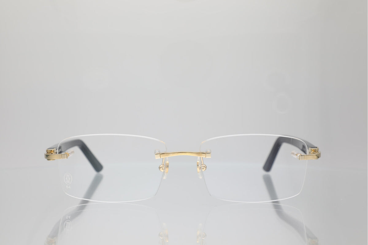 GOLD BLACK ACETATE
