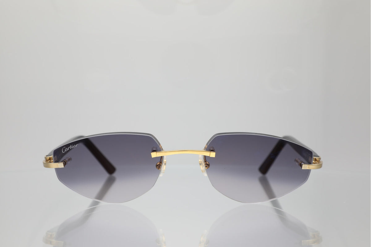 GOLD BLACK ACETATE