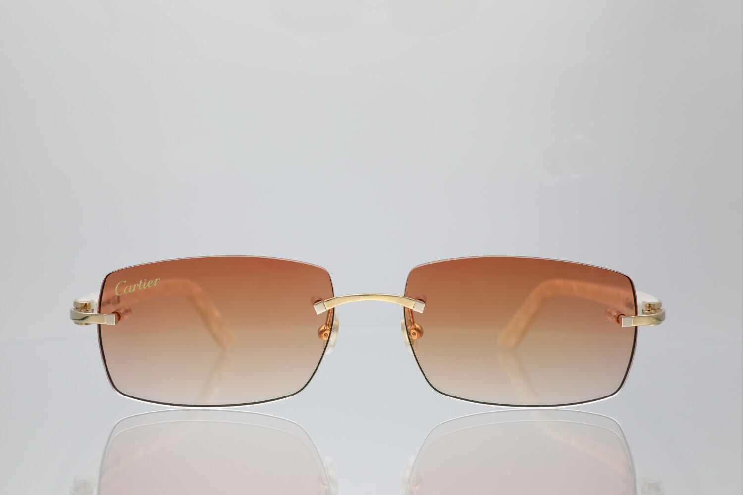 'ROME' GOLD WHITE ACETATE