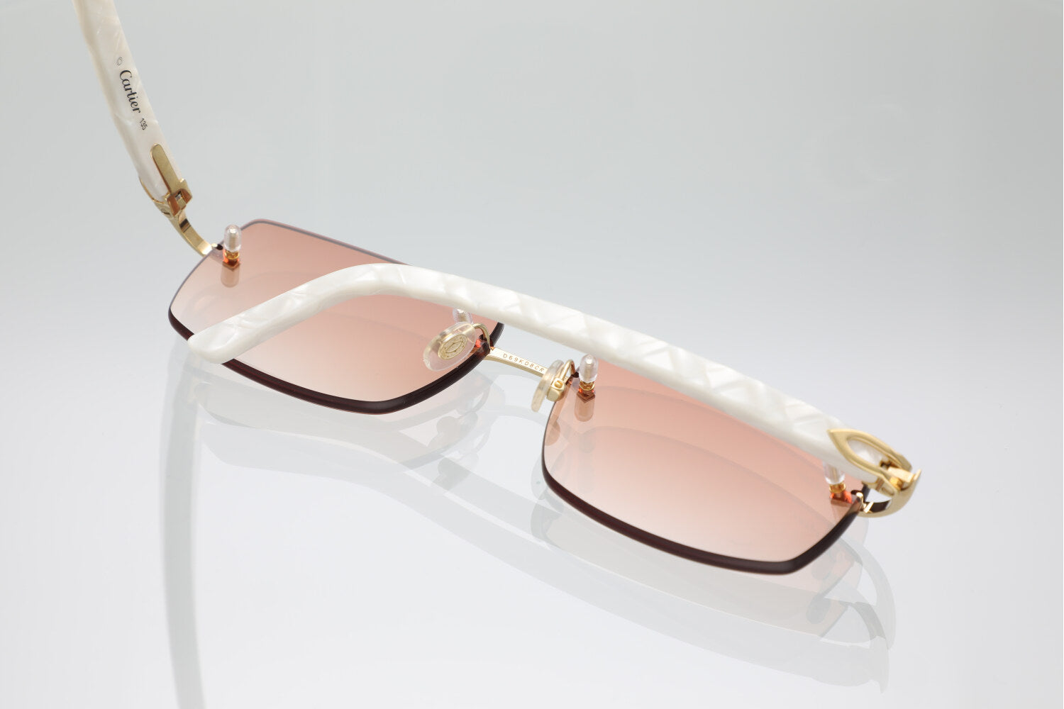'ROME' GOLD WHITE ACETATE
