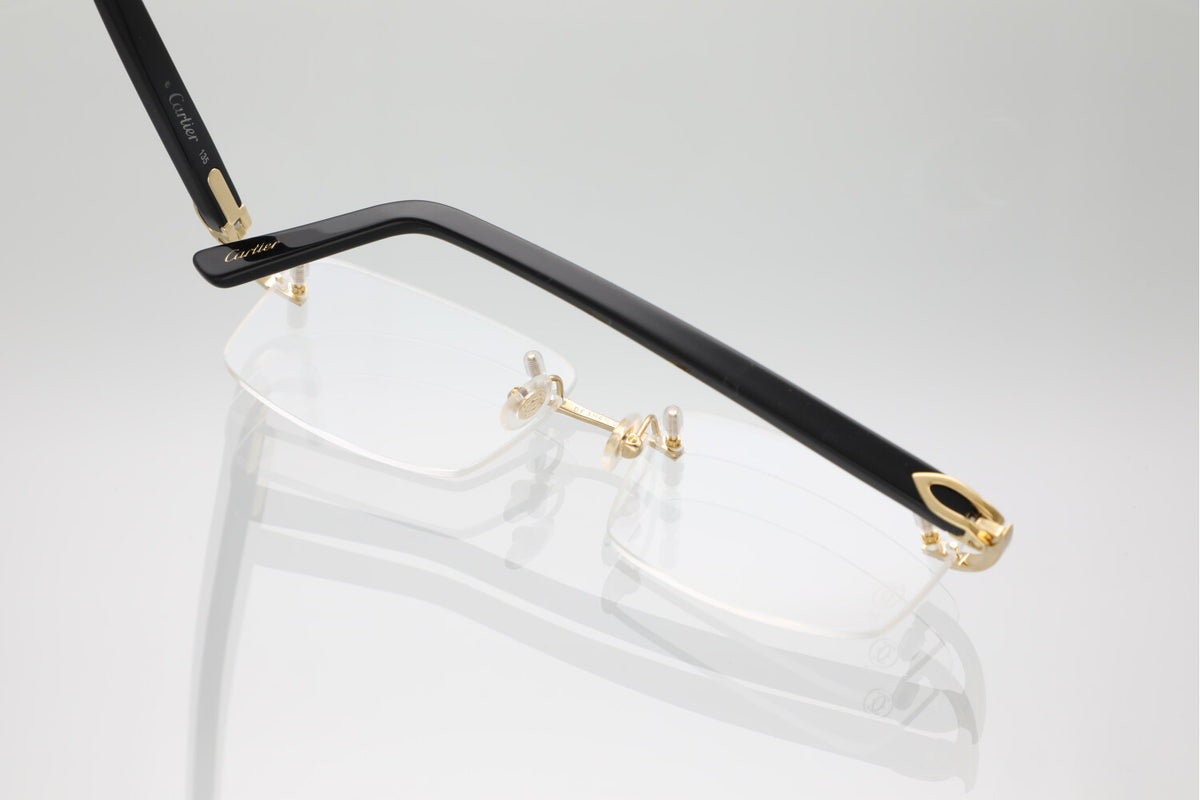 GOLD BLACK ACETATE