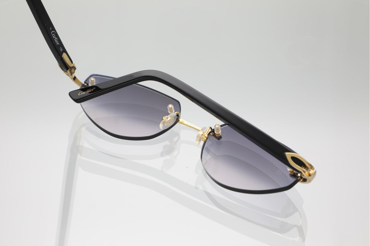 GOLD BLACK ACETATE